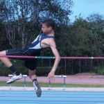 Secondary school athletes prepare for track and field meet Secondary school athletes prepare for track and field meet