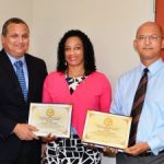 Treasury staffer earns employee award Treasury staffer earns employee award