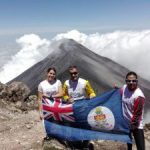 Haines scales two volcanoes in aid of CCMI Haines scales two volcanoes in aid of CCMI