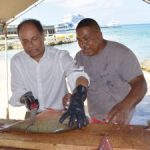 Governor takes in Grand Cayman sights Governor takes in Grand Cayman sights