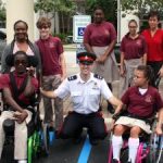 Officer leads disabled parking sign campaign Officer leads disabled parking sign campaign