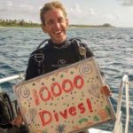 Dive instructor logs 10,000th dive Dive instructor logs 10,000th dive