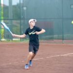 Young players serve up entertaining tennis Young players serve up entertaining tennis