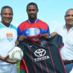 Caymanian footballer training in the US Caymanian footballer training in the US